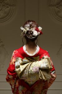 ドライフラワー　髪飾り　振袖